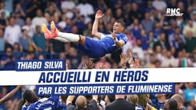 Football : Vivez l'accueil fantastique de supporters de Fluminense à l'arrivée de Thiago Silva