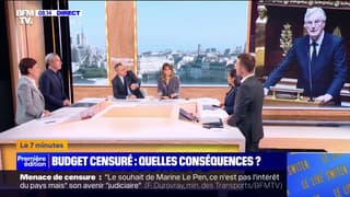 7 MINUTES POUR COMPRENDRE - Quelles conséquences pour la France en cas de censure du gouvernement Barnier?