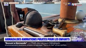 Armada de Rouen: des animations "pirates" pour les enfants 