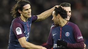 Edinson Cavani et Neymar
