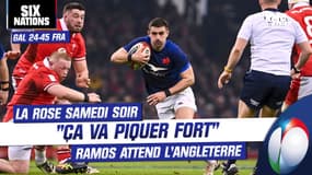 Galles 24-45 France: "Ça va piquer fort" Ramos impatient de retrouver l'Angleterre