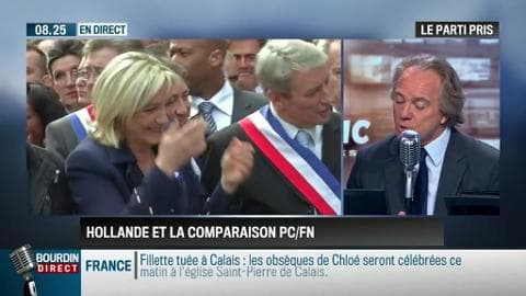 Le parti pris d'Hervé Gattegno : Comparaison PC / FN : "elle est juste, mais fait du tort politiquement à François Hollande" – 22/04