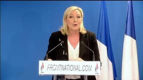 Elections départementales : Marine Le Pen demande la démission de Manuel Valls