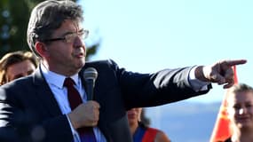 Jean-Luc Mélenchon, le 11 octobre 2017 à Grenoble