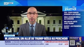 M.Johnson, un allié de Trump réélu au perchoir
