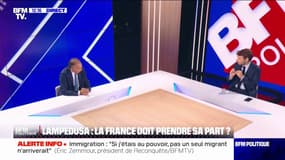 Lampedusa: "Les migrants ne sont pas des victimes, ce sont des entrepreneurs", assure Éric Zemmour