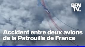  Patrouille de France: ce que l'on sait de l'accident entre deux avions en plein entraînement 
