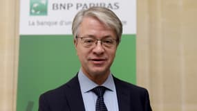 Le directeur général de la banque  BNP Paribas Jean-Laurent Bonnafé 