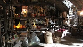 Décor du film "Le Parfum", photographié au Musée des miniatures et décors de cinéma à Lyon.