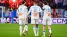 Les joueurs de l'OM contre Lens, le 24 janvier 2026