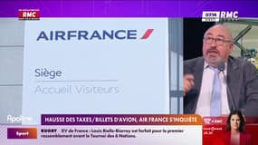 Hausse des taxes sur les billets d'avion: Air France s'inquiète 
