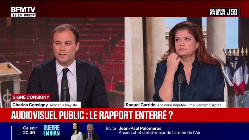 SIGNÉ CONSIGNY - Audiovisuel public: "Il faut publier ce rapport", soutient l'avocat et essayiste