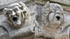 Deux gargouilles figurant Wolinski et Cabu figurent dorénavant sur la Tour de la Lanterne, à la sortie du vieux port de La Rochelle.