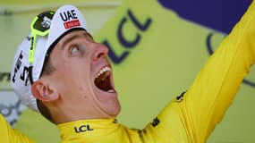 Tadej Pogacar sur le Tour de France 2024