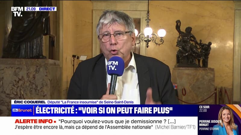 Budget: Éric Coquerel (LFI) demande à Michel Barnier 