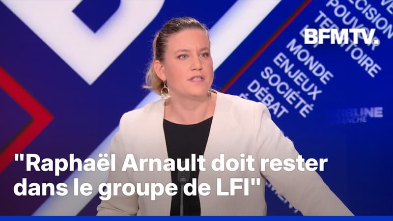 Mathilde Panot estime que le député LFI n'a pas "de responsabilité" dans la mort de Quentin Deranque