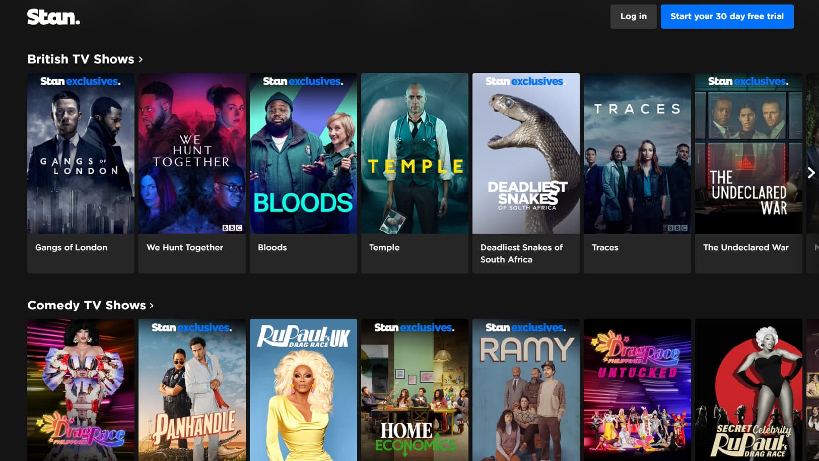 Stan, le concurrent australien de Netflix et Disney+