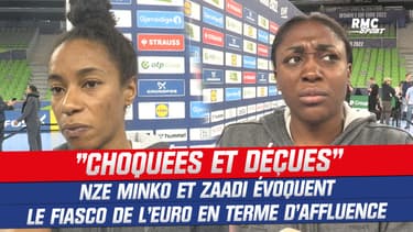 Euro handball (F) : Nze Minko et Zaadi "choquées et déçues" par le manque d’affluence en tribunes