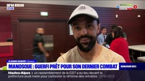 Manosque: le boxeur Karim Guerfi prêt pour son dernier combat