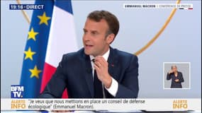 Emmanuel Macron : "J'ai dit mes réserves sur la démocratie directe"