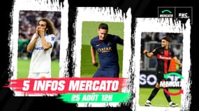 Guendouzi, Draxler, Amiri... Les 5 infos mercato du 25 août à la mi-journée