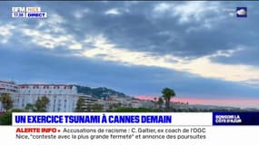 Cannes: un exercice d'alerte au tsunami prévu jeudi après-midi
