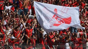 Les supporters nîmois