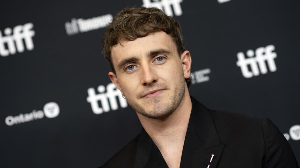 L'acteur irlandais, Paul Mescal, le 11 septembre 2022 à Toronto au Canada