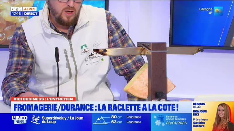 DICI Business du mardi 28 janvier - Fromagerie/Durance : la raclette a la cote !