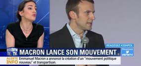 Emmanuel Macron annonce le lancement de son "mouvement politique nouveau"