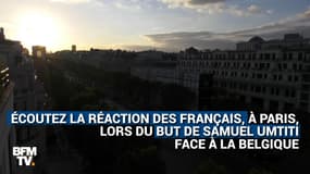 Écoutez la réaction des Français à Paris lors du but de Samuel Umtiti !