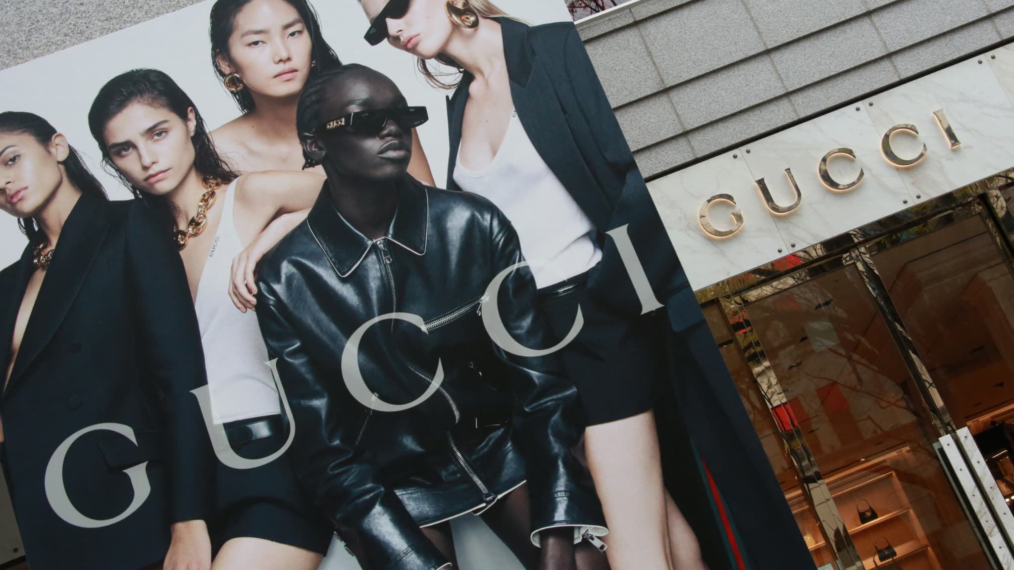 Une boutique Gucci