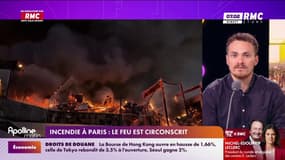 Incendie d'un centre de tri de déchets à Paris: le feu est circonscrit 
