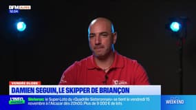 Briançon: le skipper Damien Seguin participe à nouveau au Vendée Globe