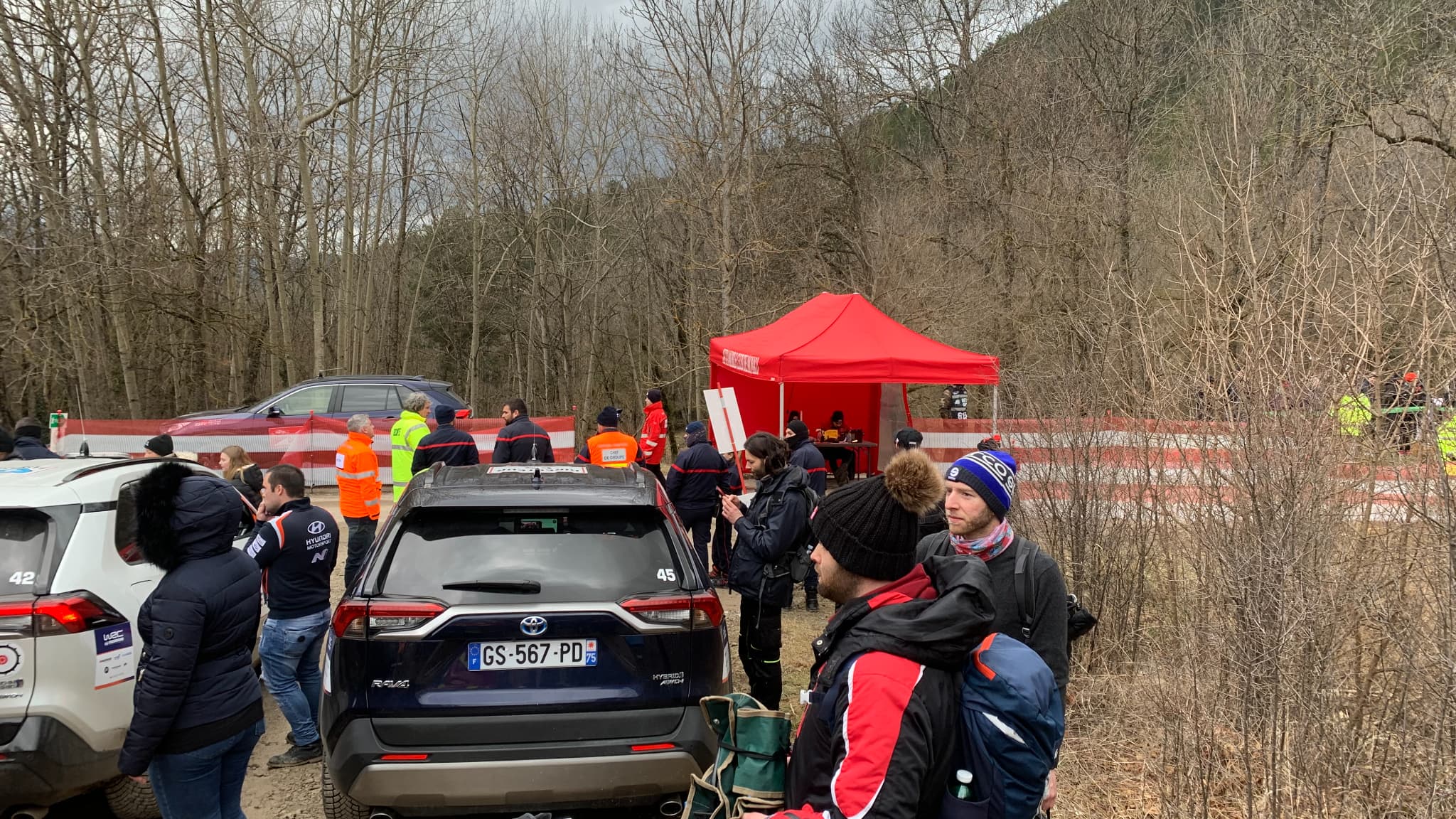La Bâtie-des-Fonts, petite commune de 4 habitants qui accueille le Rallye Monte Carlo 2025.