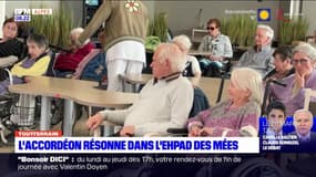 Tout terrain du dimanche 24 mars 2024 - L'accordéon résonne dans l'Ehpad des Mées