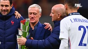 France 2-1 Espagne : Deschamps loue "la qualité et le caractère des Bleus pour aller chercher ce titre"