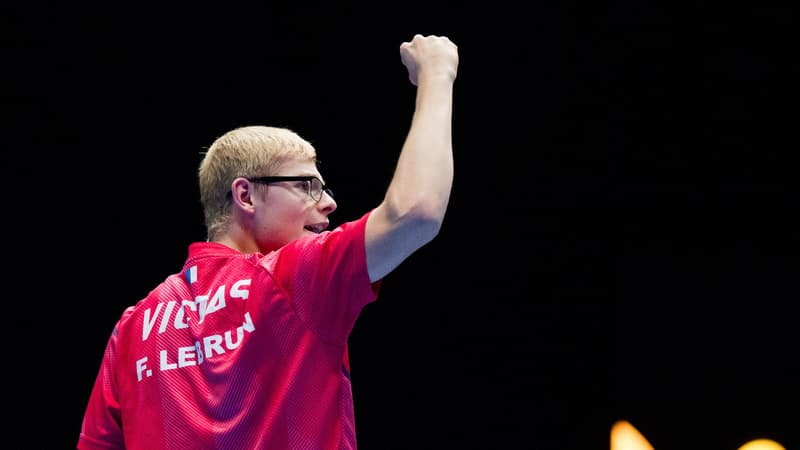 Félix Lebrun lors des Jeux européens en septembre 2023.