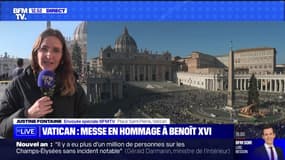 Le pape François rend hommage à Benoît XVI lors de la traditionnelle messe de la nouvelle année