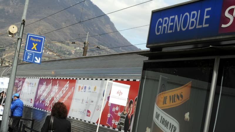 Gare de Grenoble, en Isère. (PHOTO D'ILLUSTRATION)