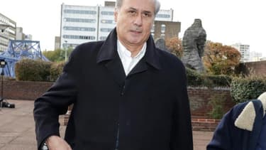Georges Tron, arrivant au tribunal de Bobigny le 23 octobre 2018