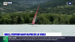 Hautes-Alpes: Milo, 15 ans, grand espoir de la voile