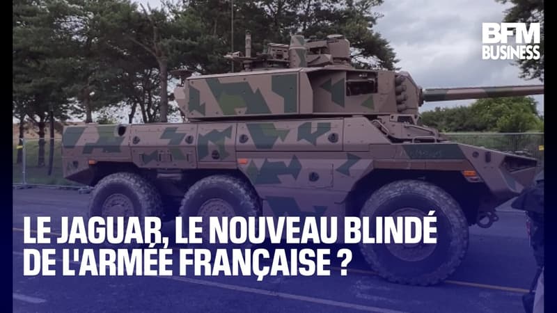 Le Jaguar, le nouveau blindé de l'armée française ?