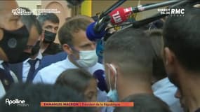 "Il faut tout raser" à Marseille: la réponse de Macron aux propos de Valls sur RMC