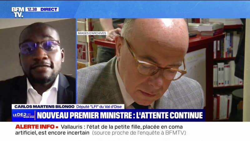 Carlos Martens Bilongo, député LFI du Val d'Oise, sur l'hypothèse de Bernard Cazeneuve à Matignon: 