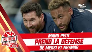 PSG : Petit prend la défense de Messi et Neymar