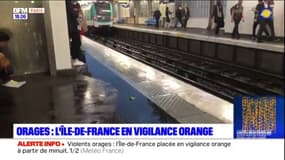 Île-de-France: tous les départements placés en vigilance orange orages