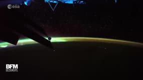 Thomas Pesquet saisit des aurores boréales depuis l’espace