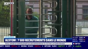 Alstom annonce vouloir recruter 7500 personnes dans le monde