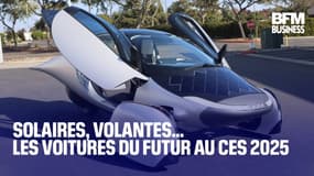  Solaires, volantes… Les voitures du futur au CES 2025 